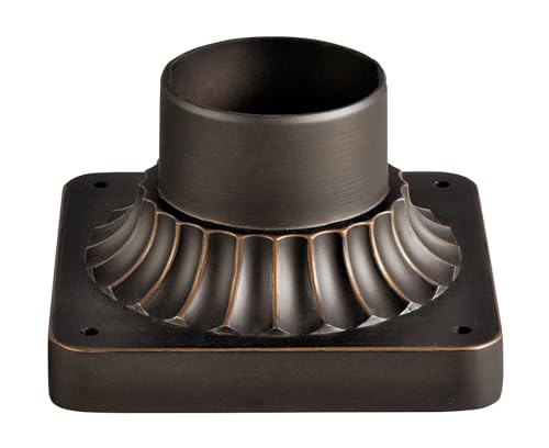Kichler 9592RZ Pedestal Mount, Rubbed Bronze