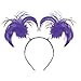 Amscan Ponytail Headband, Party Accessory, Purple, One Size - 399414.14
