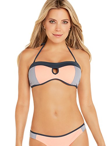 Preisvergleich Produktbild Sylvie Flirty Swimwear Damen Bikinioberteil Bakela, Mehrfarbig (Braun Rose 3228), 36 (Herstellergröße: 75A)