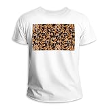 100% Cotton Crew Neck T-Shirt Unisex Military Soldier Camouflage Pattern