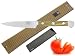 Produktbild Güde Alpha Olive Messer Kochmesser Santoku Brotmesser Schälmesser Schinkenmesser Chai Dao ohne/mit Gravur + Prymo (Spickmesser 8cm, 1) Messer OHNE Gravur)