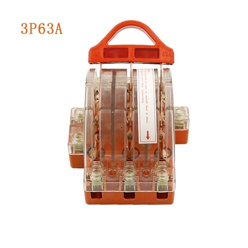 Interrupteur 3P63 double jet avec voyant lumineux transparent bidirectionnel 1 pce - 2