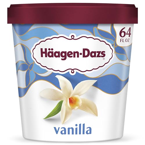 Haagen-Dazs Ice Cream, Vanilla, 64 oz (Frozen)