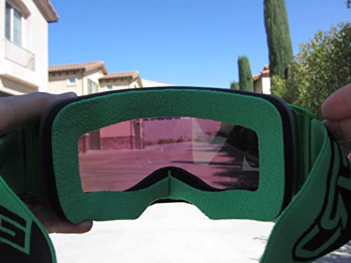 Crg Sports Motorcycle Goggles Atv Dirt Bike Glasses Off Road Racing Riding Motocross Goggles For Men, Women, Adults (Green) #TOP6