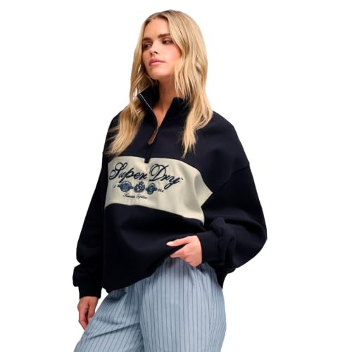 Sweatshirt demi zip femme Superdry - vue 5