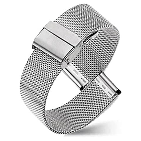 CalvinKlein Mesh Stainless Steel Bracelet Adjustable Replacement Watch Strap with Tool Cover