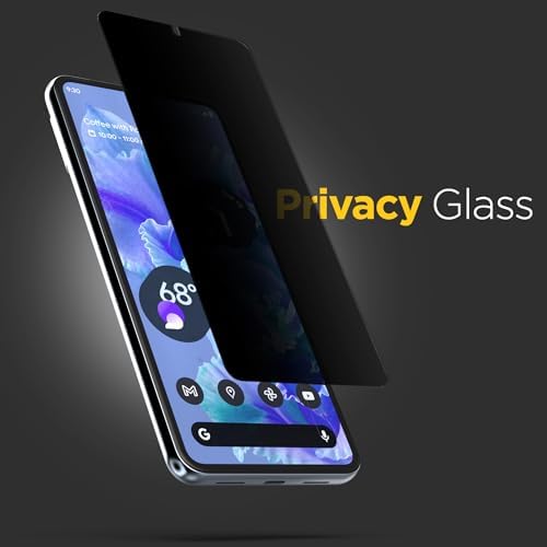 magglass Tempered Glass Designed for Google Pixel 8 Privacy Screen Protector - Anti Spy Tinted Glass Full Coverage Display Guard