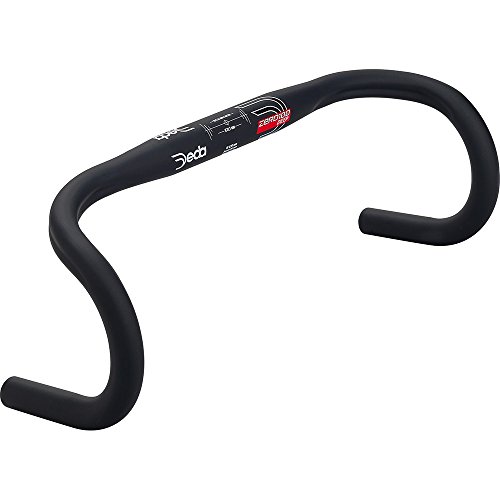 Forma: deep Deda Elementi Zero 100 Manubrio, Unisex – Adulto, Deep Black, 46cm