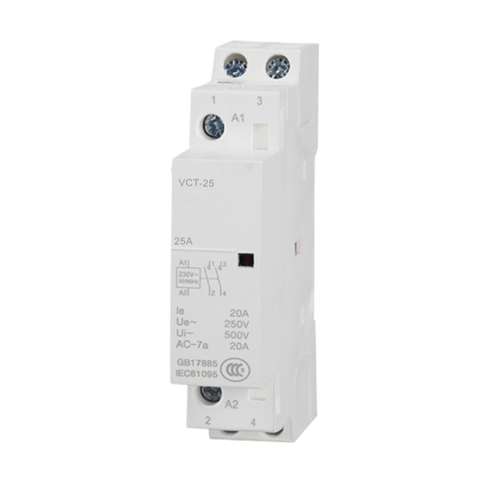 Contacteur électrique BCH8-25 2NO idéal pour programmer votre chauffe-eau - 4