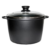 kazantzakis griechische passion Farbe- schwarz Aluguß Kazan 6,8 L,Kochtopf mit Antihaftbeschichtung