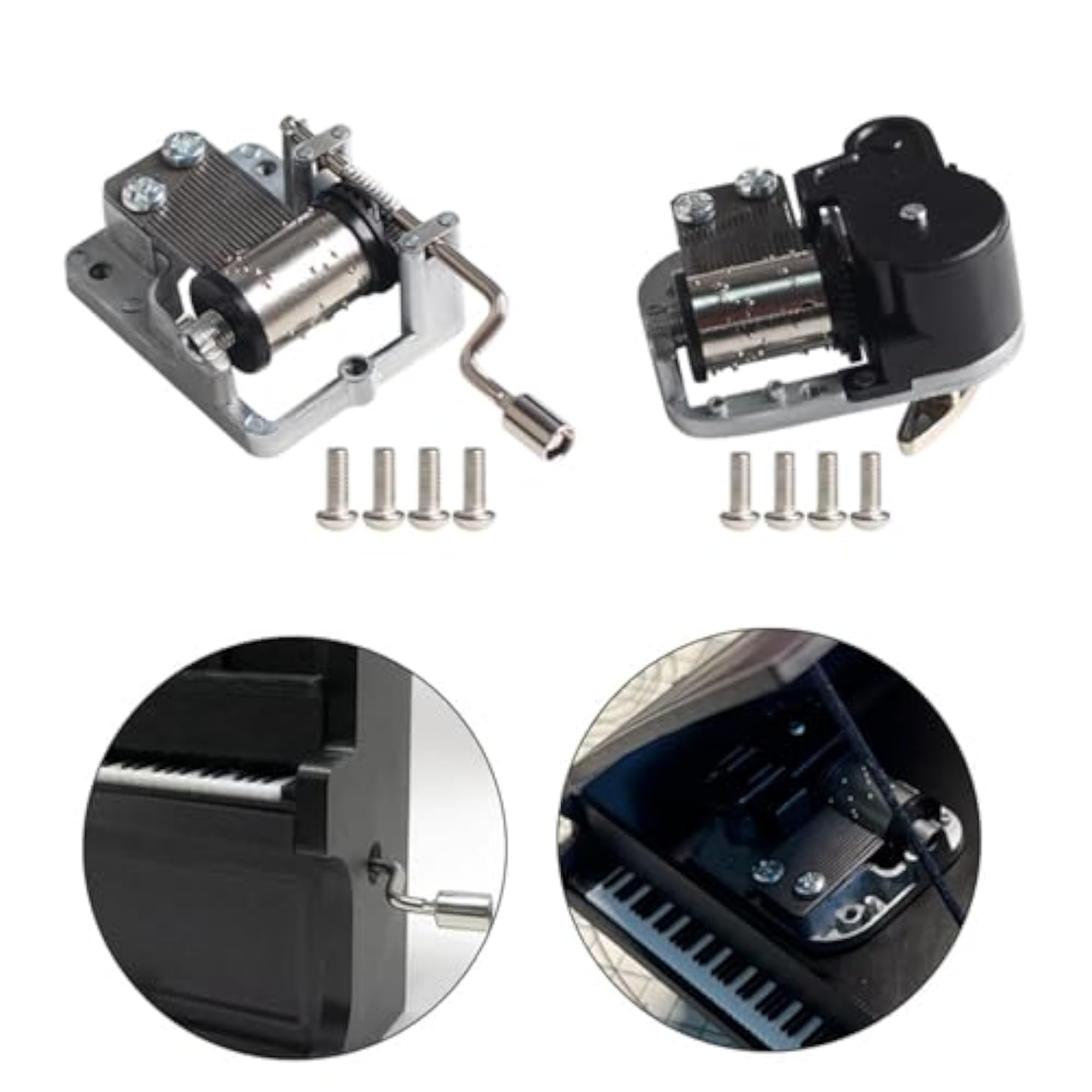 DIY Music Box Movement for Ballerina Accessory, Easy Installation