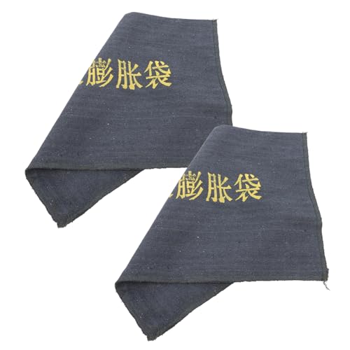 HOMSFOU 2 Pièces de Sable Anti-inondation Garage Urgence Parasol Pochette Etanche Pochette étanche barrières Anti-inondation pour Portes barrières Anti-inondation pour la Maison Toile