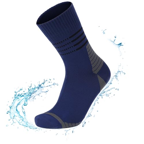 RANDY SUN CoolMax Wasserdichte Socken Herren Damen, Atmungsaktiv & Kältebeständig für Outdoor, Wassersport, Wandern, Radfahren, Skifahren - Allwetter-Funktionssocken
