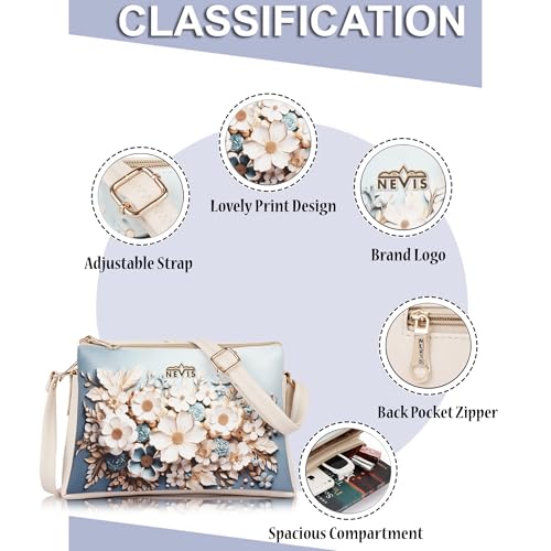 Image of Nevis Women's Stylish Sling Bag, Crossbody Purse, Casual Fashion Handbag