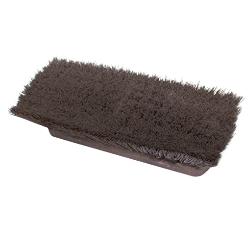 Image of SPARTA 41278EC01 Flo-Thru Plastic Wall Scrub Brush, Equipment Brush With Soft Nylex Bristles For Industrial Kitchens, Hospitals, Commercial Cleaning, 4 Inches, Brown, (Pack of 12)