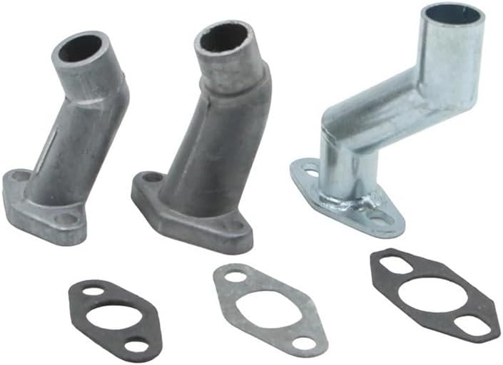 32mm 40mm Offset Intake Manifold W Gasket Fit For 49cc 60cc 66cc 80cc Motorized Bike Motorised Bicycle Parts B