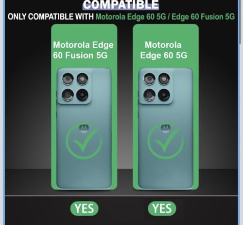 Image of BATCHONE Back Cover for Motorola Moto Edge 60 Fusion 5G Premium Transparent Soft Silicon Crystal Clear Slim (Transparent) (Pack of 1)