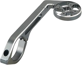 Repztevo Bicycle Computer Mount Bracket Bike Handlebar Mount Holder GPS Speedometer Bike Stopwatch Holder,Gray