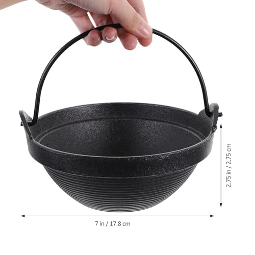Nabe sukiyaki japonais en fonte de 18 cm – photo 2