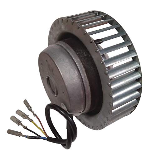 Easyricambi Ventilatore Centrifugo MES M15 91923 CLF Stufa a Pellet Lungo 85mm Ventola da 140mm
