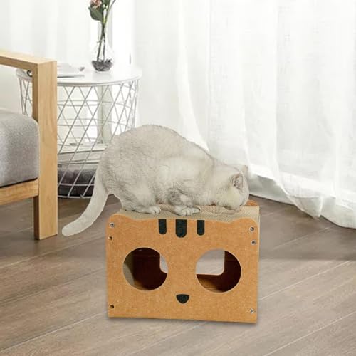 IEUDNS Gato coçar almofada gato coçar cama móveis proteção resistente caixa de risco scratcher papel