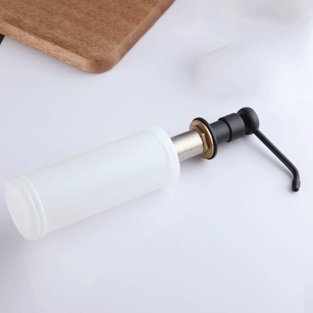 Extractor Stainless Steel Soap Dispenser Press-Type Soap Pump Refillable Liquid Dispenser Dishwashing Soap Dispenser for Kitchen Sink Soap Pump (Color : Type g)