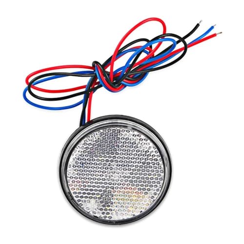 Feux arrière ronds 12V universels pour remorque et camion