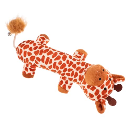 HAPINARY 猫用おもちゃ ペット用超柔らかい抱き枕型おもちゃ カートゥーンデザイン のびのび遊べるインタラクティブトイ