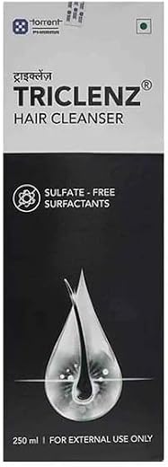 Finxyny Triclenz Hair Cleanser Sulfate-Free Moisturizing Shampoo for Dry, Damaged &amp; Frizzy Hair Dermatologically Tested Ge...