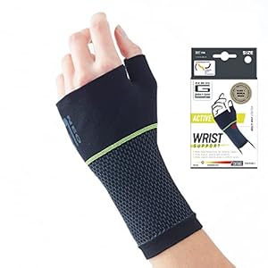 Neo-G Wrist and Thumb Support – Sports, Tennis, Golf Wrist Support – For Sprains, Strains, Tendonitis, Joint Pain, Arthritis, Injury Recovery – Multi Zone Wrist Compression Hand Brace Support – M