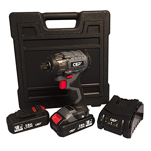 Avvitatore Ad Impulsi a Batteria CEP ML-LS22 Valigetta con due batterie 18V 2.0 Ah con caricatore