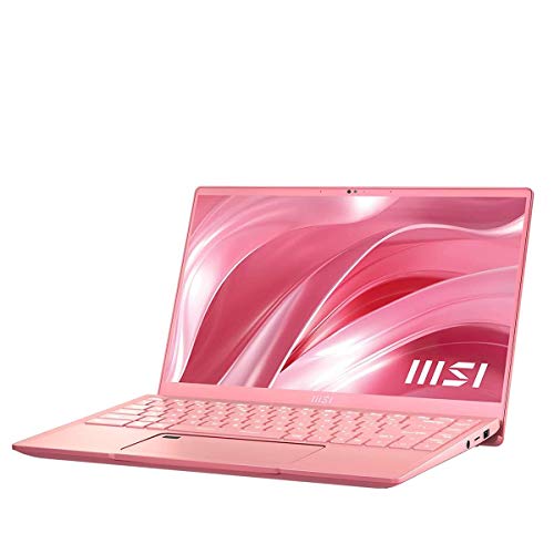 MSI Prestige 14 Laptop in Rose Pink