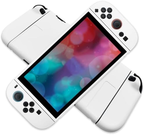 （05:00時点） For Switch 2 ケース TPU （2025年モデル）専用 スイッチ 2 シリコン保護ケース 分体式設計 耐衝撃 NS 2 保護カバー 薄 軽量 着脱簡単 (ホワイト)