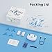 Mini Drone for Kids and Beginners with Fancy LED & Altitude Hold,Birthday Gift for Boys Girls,RC Drone with Propeller Protection,360°Flips,3 Speed Mode,Indoor Outdoor Mini Quadcopter Toy
