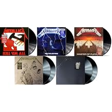 Kill Em All + Ride The Lightning + Master Of Puppets + And Justice For All + The Black Album 1983-1991 Remastered 5-Pack