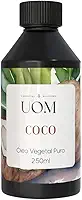 Óleo de Coco Fracionado 250ml UOM | Cabelo, Corpo e Pele
