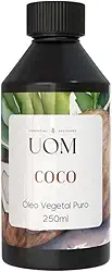 Óleo de Coco Fracionado 250ml UOM | Cabelo, Corpo e Pele