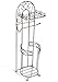 McLee Creations Free Standing Toilet Paper Holder with Phone Shelf for Bathroom, Oil Rubbed Bronze