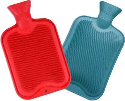 MADAN Hot Water Rubber Bag Bottle For Pain Relief PACK OF 2 - MultiColor