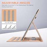 Vakarey Smart PU skórzane etui z klapką do Boox Note Air 5C z paskiem na rękę, szare