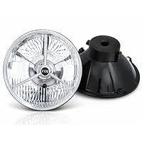 ヘッドライト　P700　バイク用 Amazon | 丸型 丸灯 P700 ヘッド ライト 7インチ ガラス レンズ H4