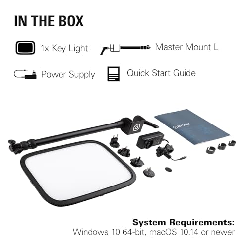 Elgato Key Light, Professional 2800 Lumens Studio Light - image 8