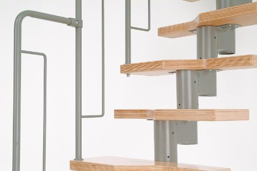 Dolle Graz Space Saving Stair Kit (Dark Grey Metalwork)