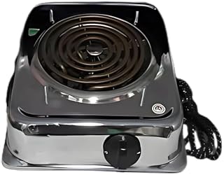 Drumstone® 𝟏𝟓 𝐘𝐞𝐚𝐫𝐬 𝐆𝐮𝐚𝐫𝐚𝐧𝐭𝐞𝐞 699AID86 Hot Plate | 2000W Power | High-Efficiency Heating | Durable Chrome Design | Perfect for Fast Cooking & Heating