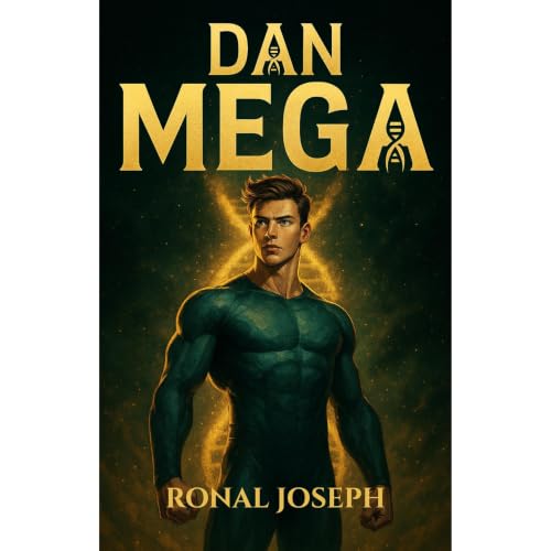 DAN MEGA Audiolibro Por Ronal Joseph arte de portada