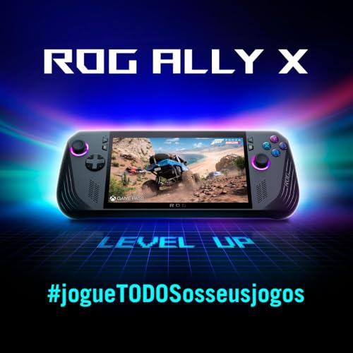 ASUS - ROG Ally X 17.8 cm 120Hz FHD 1080p portátil para jogos - Processador AMD Ryzen Z1 Extreme - 2