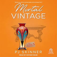 Mortal Vintage Audiolibro Por PJ Skinner arte de portada