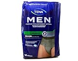 TENA Men Super Plus Protective Underwear, Incontinence, Disposable, Heavy Absorbency, Small/Medium, 16 Count