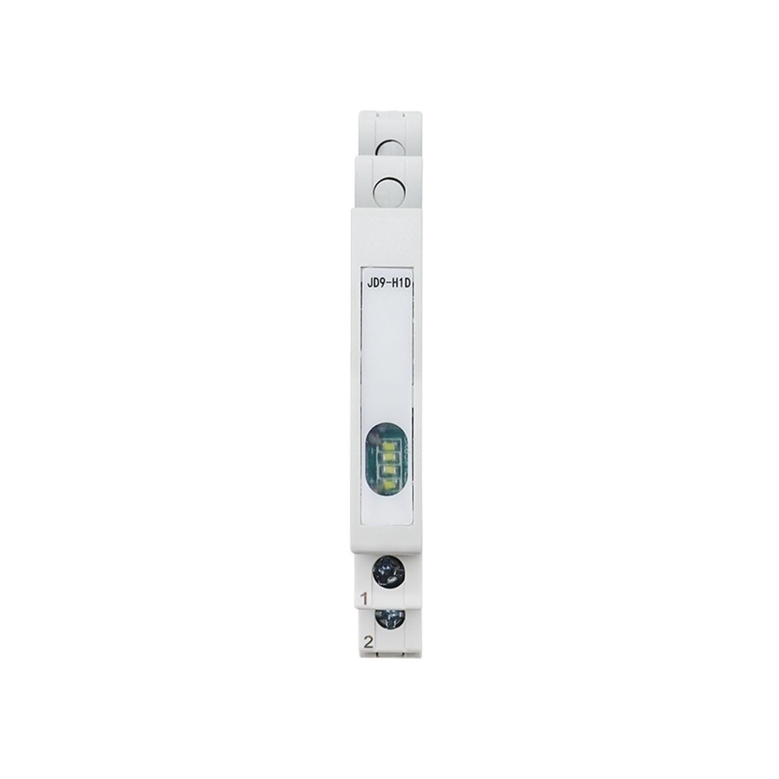 Din Rail Indicator Light 230V AC/DC Modular Lamp JD9-H1D H2D H3D 50/60Hz(220V White)