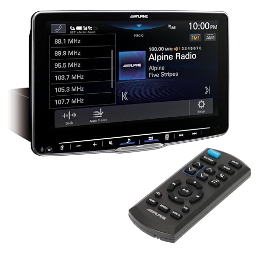 Alpine Halo9 iLX-F509 Digital Multimedia Receiver & RUE-4360 Remote Bundle
